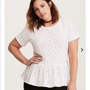 Torrid Peplum Top